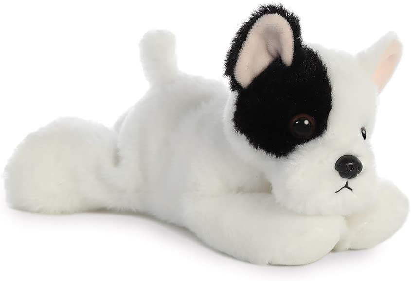 Aurora, 31745, Mini Flopsies French Bulldog, 8In, Soft Toy, White