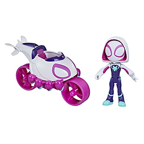 Hasbro Spidey und seine erstaunlichen Freunde SAF GHOST SPIDER COPTER CYCLE