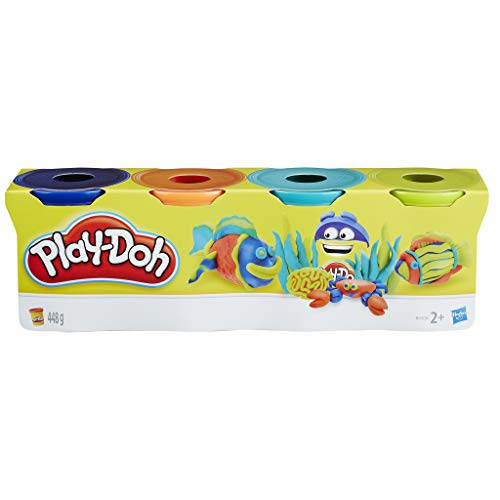 Play-Doh 4-Pack, assortimento di colori