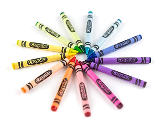 Crayola-52-6448 Set mit 64 Crayola-Wachsmalstiften, 14 x 12 cm, mehrfarbig (52-6448),