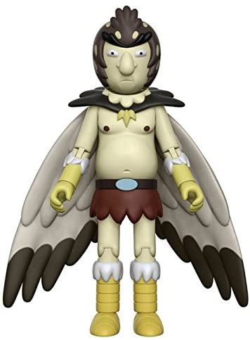 Rick and Morty Bird Person 5 inch Funko Figure + Build Snowball Part