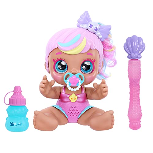 Kindi Kids 50129 Baby Electronic 6.5 inch Doll and 2 Shopkin Accessories