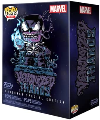 Funko 45460 POP and Tee: Marvel - Venomized Thanos - Small,Multicolor