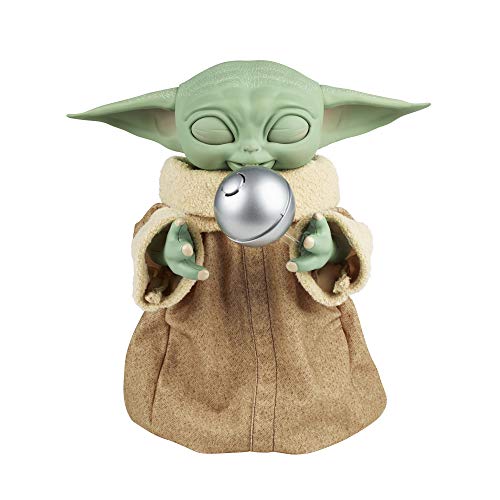 Star Wars Galactic Snackin’ Grogu - 9.25-Inch Animatronic Toy with 40+ Sounds & Movements, Ages 4+ 3