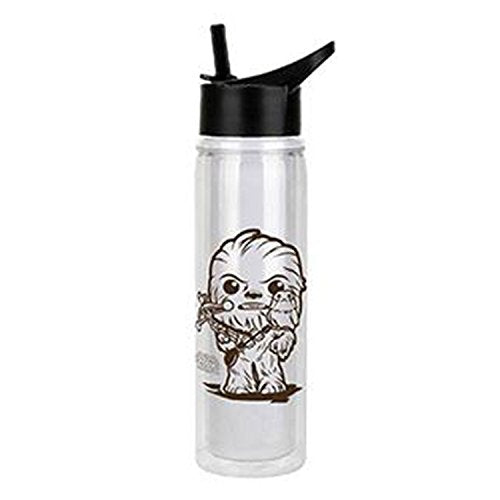 Star Wars: The Last Jedi Chewbacca and Porg Water Bottle