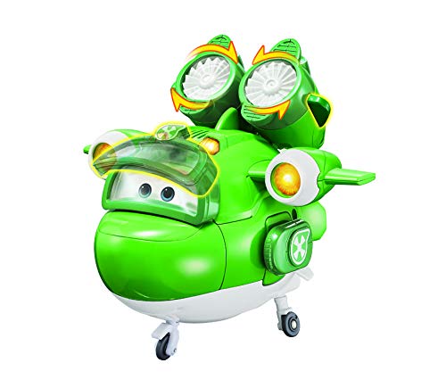 Super Wings EU740928 Mira (Supercharged) Deluxe-Transformationsfigur mit Licht