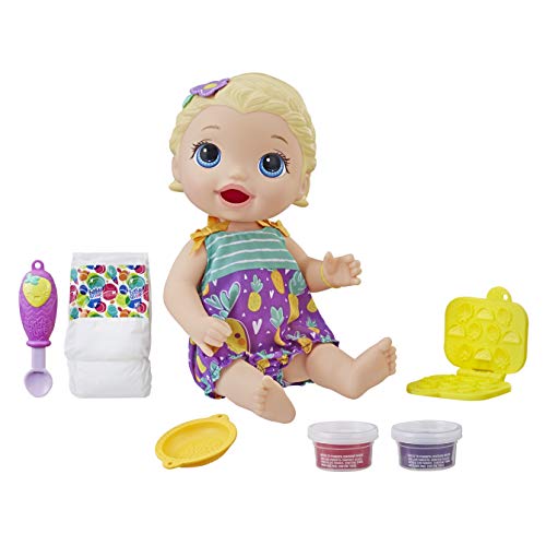 Baby Alive Snackin' Lily Blondes Haar