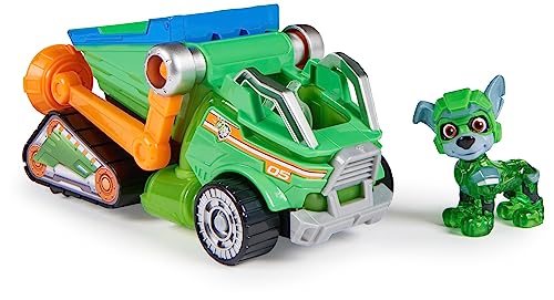 Paw Patrol: The Mighty Movie Rocky Recycling Lorry Playset - Lights, Sounds & Action Figure (6067508) 1