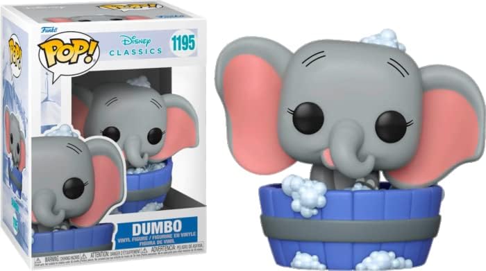 Funko Disney: Dumbo in Bubble Bath #1195 Exclusive Pop! Vinyl