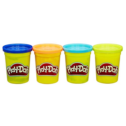 Play-Doh 4-Pack, Assortiment de couleurs