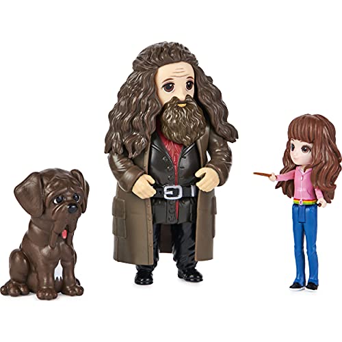 Wizarding World Magical Minis Hermine und Rubeus Hagrid Freundschaftsset mit Col