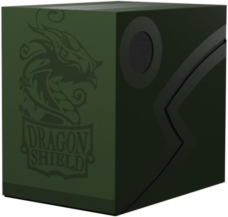 Dragon Shield Double Shell 150+ Card Deck Box (Forest Green)