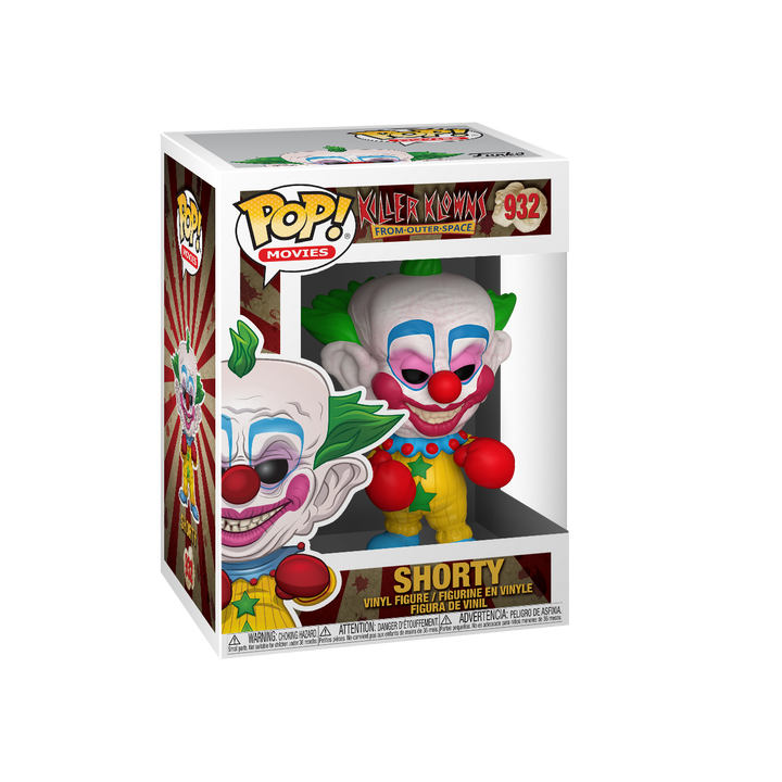 Killer Klowns from Outer Space Shorty Funko 44146 Pop! Vinyl #932