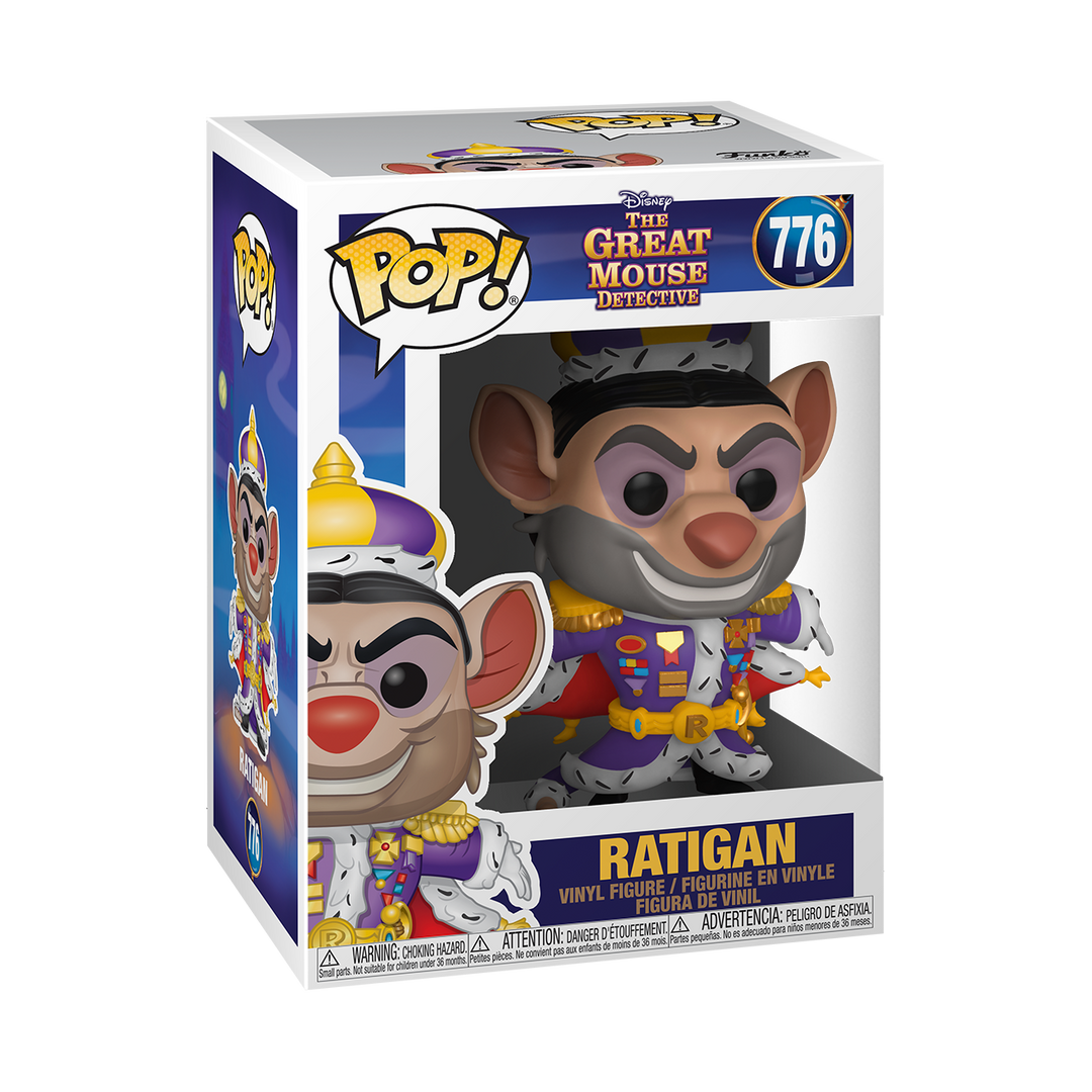 La Grande Souris Détective Ratigan Funko 47719 Pop! Vinyle #776