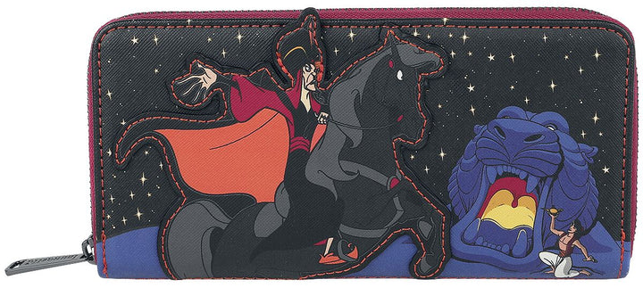 Loungefly Disney Aladdin Jafar Villains Scene Geldbörse