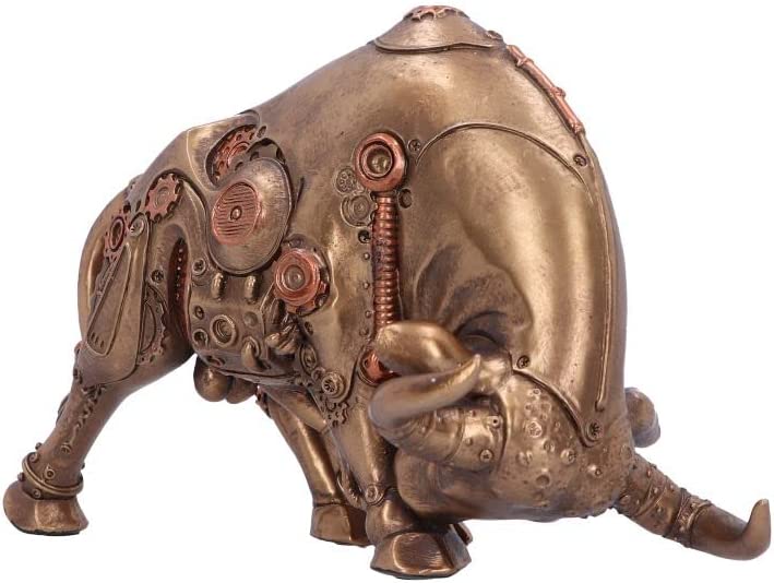 Nemesis Now Binary Bull 22,5 cm, Bronze