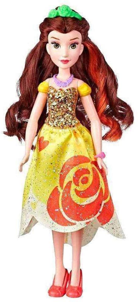 Disney Princess Belle (Modische Ambola mit leuchtenden Farben und kräftigen Drucken, mit Pinsel und Haarschmuck, Be Bright-Serie, Be Bold)