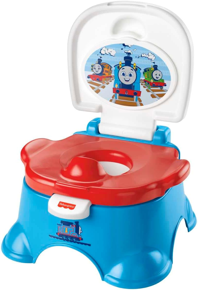 Fisher-Price Thomas &amp; Friends 3-in-1 Töpfchentrainingstoilette mit Tritthocker