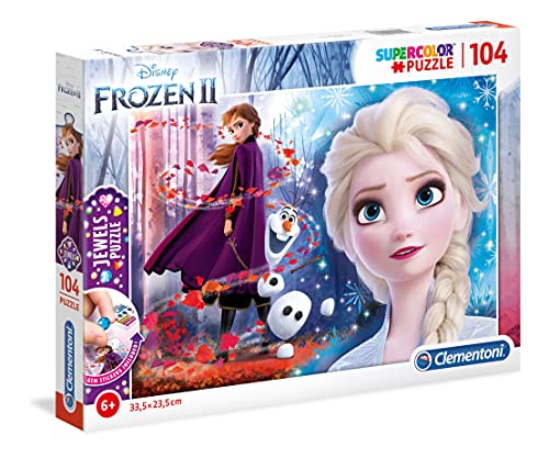 Clementoni 20164, Disney Frozen 2 Puzzle für Kinder – 104 Teile, Alter