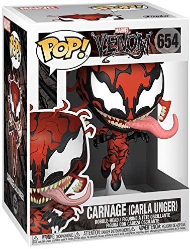 Marvel Venom Carnage Carla Unger Funko 48891 Pop! Vinilo n. ° 654