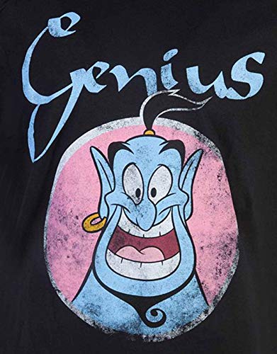 Disney - Aladdin Genius Men's T-Shirt (s) Black