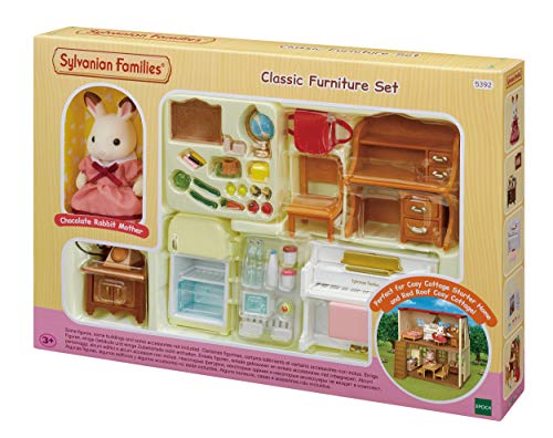 Sylvanian Families 5392 Classic Furniture Set, Multicolored