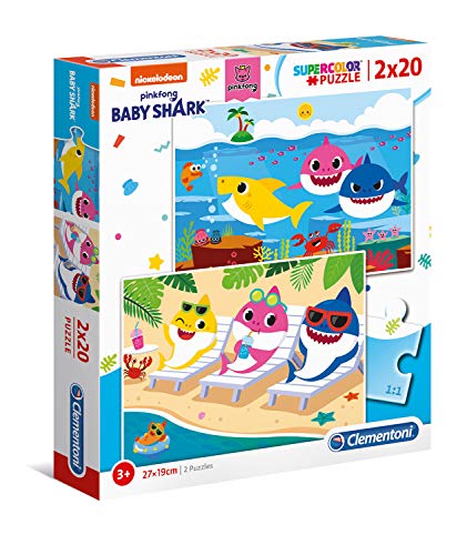 Clementoni 24777 Baby Shark Supercolor Pinkfong Jigsaw Puzzle