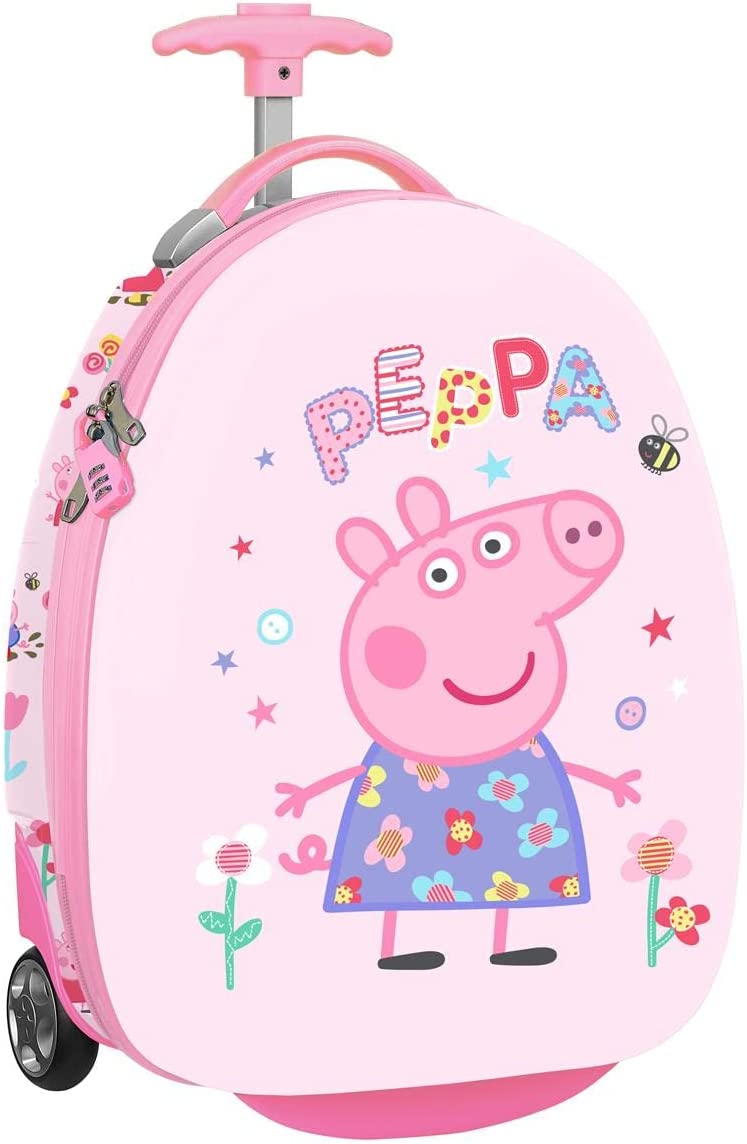 Safta - (612272848) Kindertrolley 16" Peppa Pig „Having Fun"