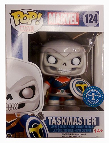 Marvel Taskmaster Funko 5601 Pop! Vinilo - Negro/Gris #124