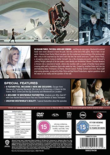 Westworld: Season 3 [2020] - Sci-fi  [DVD]