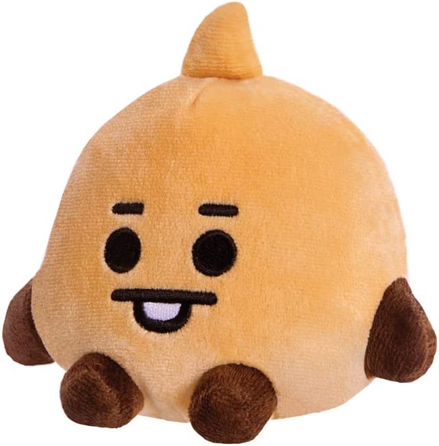 AURORA, 61482, BT21 Offizielles Merchandise, Baby SHOOKY sitzende Puppe 5 Zoll, Stofftier