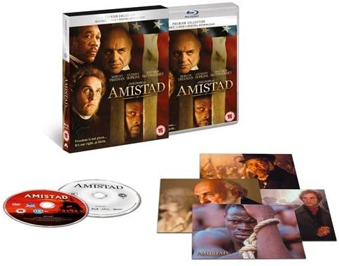 Amistad Slipcased Edition Blu Ray / DVD / Kunstkarten / Digitaler Download / Region Free Blu Ray