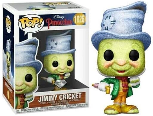 Funko Pop! Disney Pinocchio Diamond Collection Jiminy Cricket Bam Exklusiv mit