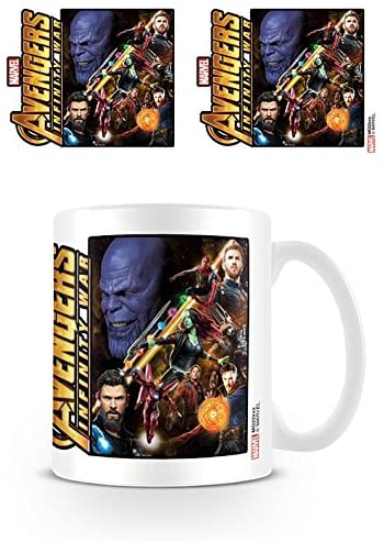 Pyramid Avengers Infinity War MG24998 Mug Porcelain Multi Colour