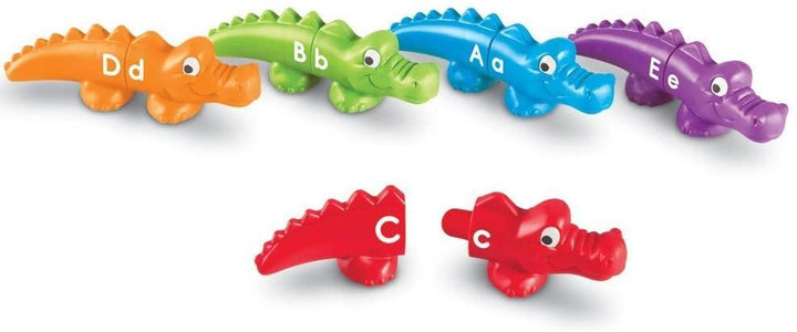 Learning Resources LER 6704 Snap n Learn Alphabet Gators Multicoloured - Yachew