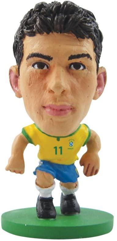 SoccerStarz Brazil International Figure Blister Pack Featuring Oscar in Home Kit - Yachew