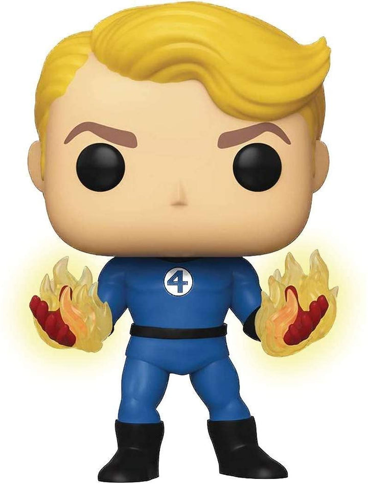 Marvel Fantastic Four Human Torch GITD Exclusive Specialty Series Funko 45006 Pop. Vinilo