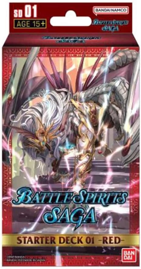 Bandai | Battle Spirits Saga: Starter Deck [SD01] | Trading Card Game | Ages 9+ | 2 Players