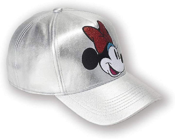 Redstring Minnie Mouse Baseball Cap, Silber, Taille Unique