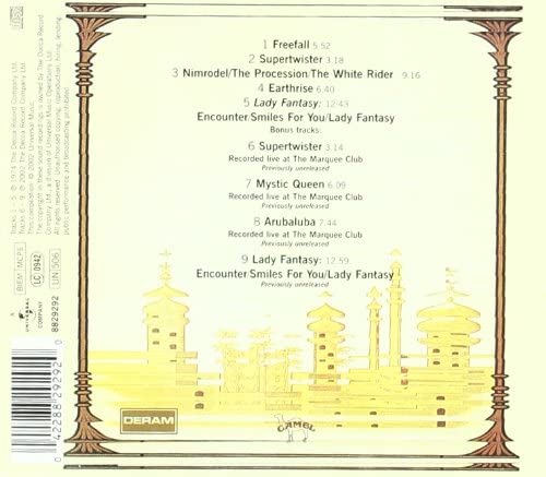 Mirage – Camel [Audio-CD]