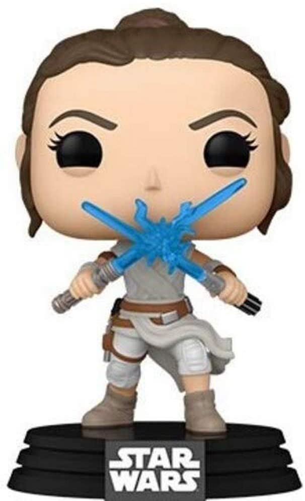 Star Wars De Opkomst van Skywalker: Rey met 2 licht sabels Funko 51484 Pop! Vinyl