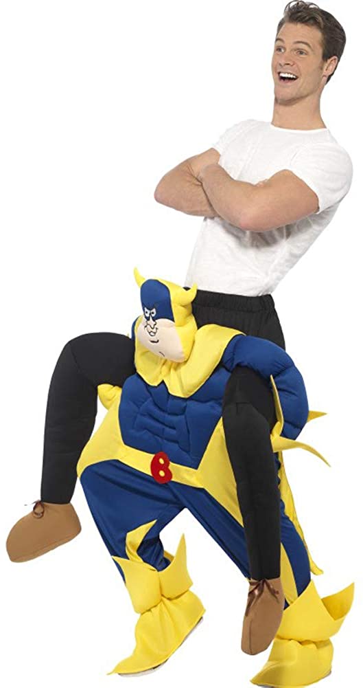 Bananaman Huckepack-Kostüm