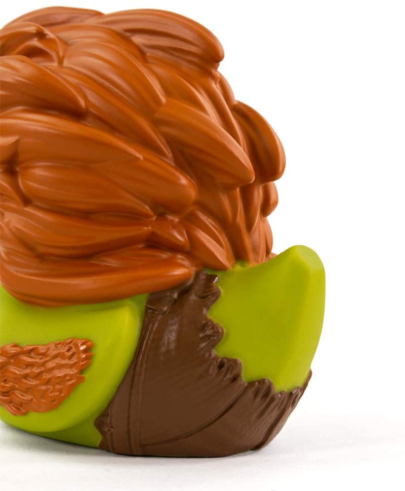 TUBBZ Street Fighter Blanka Sammelfigur aus Gummiente – Offizielles Street Fighter-Merchandise – Einzigartiges Vinyl-Geschenk in limitierter Auflage für Sammler