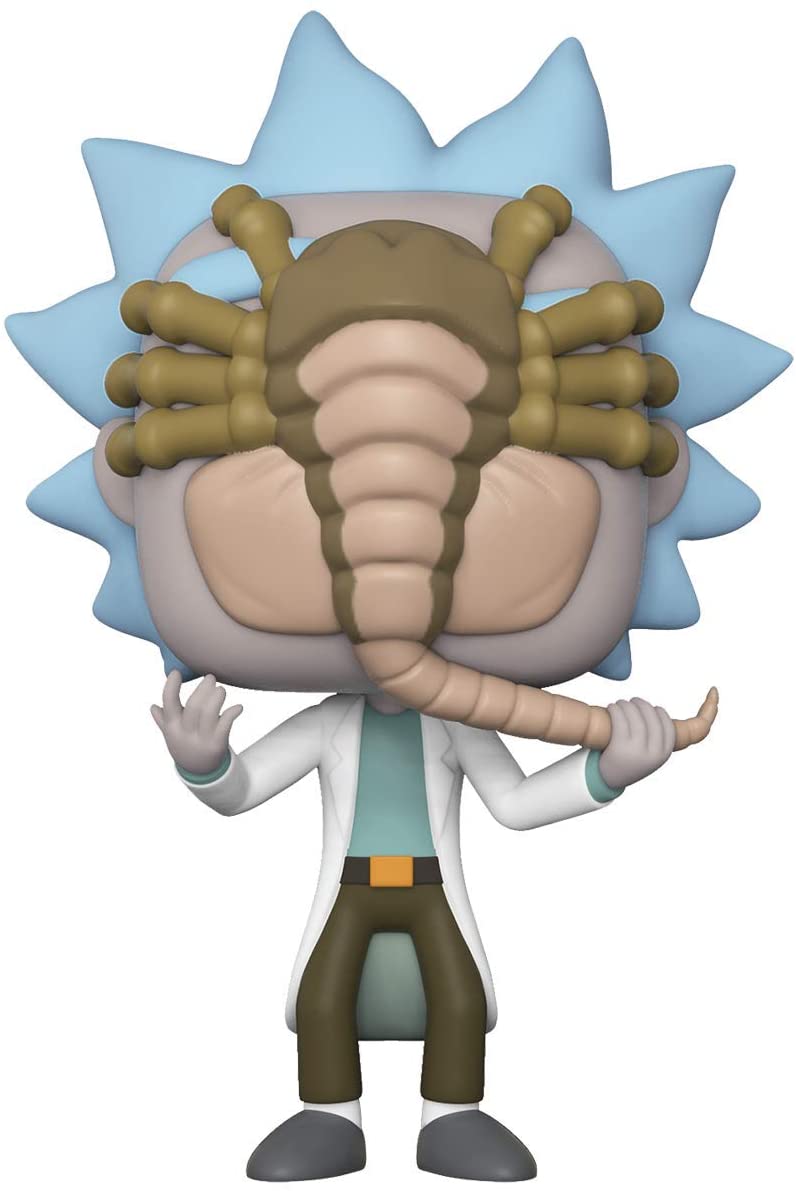 Rick And Morty Rick (Facehugger) Funko 28455 Pop! Vinilo #343