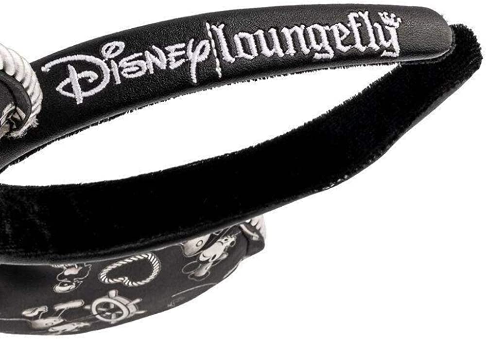 Loungefly Disney Mickey Mouse Steamboat Willie Hat Headbad