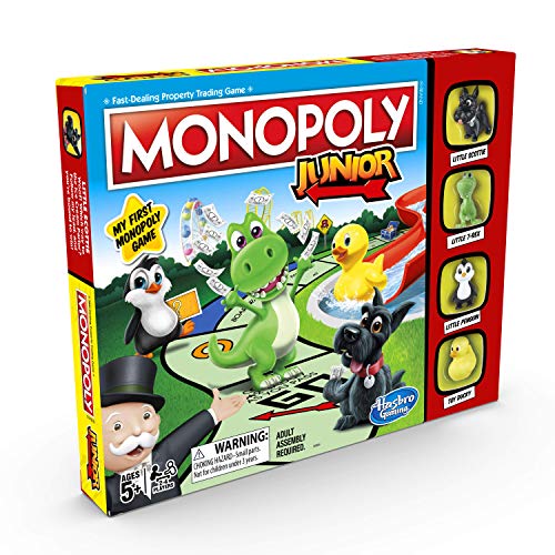 Hasbro Gaming Twister & Monopoly Junior Game