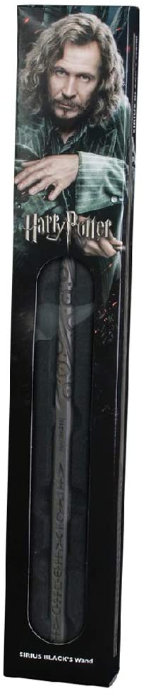 The Noble Collection – Sirius Black Zauberstab in einer Standard-Fensterbox – 15 Zoll (39 cm) Wizarding World Zauberstab – Harry Potter Film Set Film-Requisiten Zauberstäbe