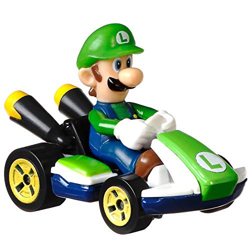 Hot Wheels GLP37 Mario Kart Luigi Standard Kart