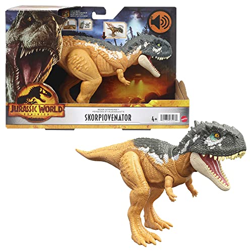 Jurassic World Roar Strikers Skorpiovenator Dinosaur Action Figure