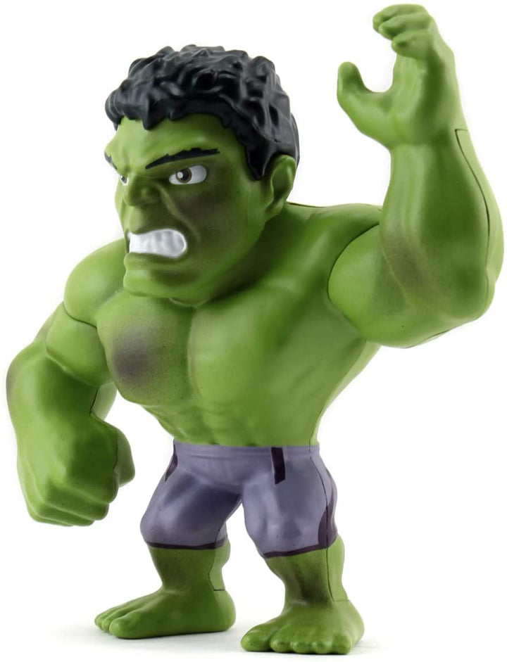 Jada Toys 253223004 Marvel Hulk 15 cm Druckguss-Sammelfigur, grün